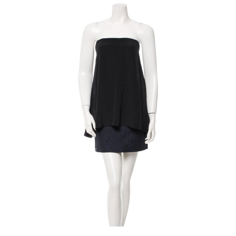 Tibi strapless mini dress
